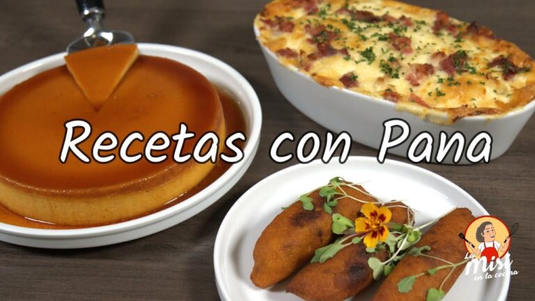 Deliciosas recetas de pana