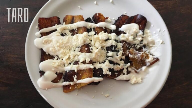 Plátanos fritos: delicia mexicana