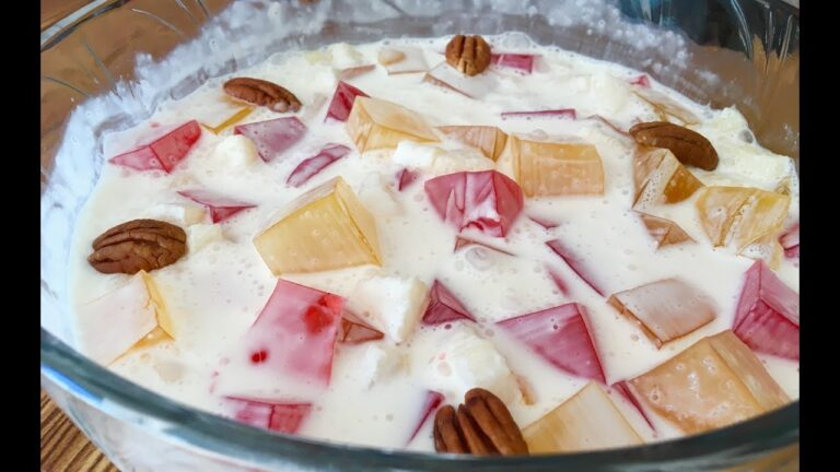 Deliciosa Gelatina Navideña con Frutas
