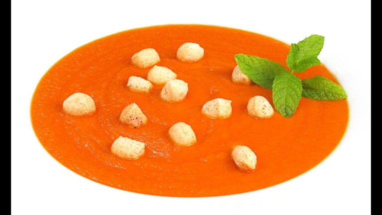 Receta fácil de crema de tomate