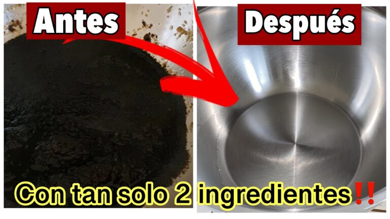 Gu&iacute;a r&aacute;pida para limpiar una olla quemada