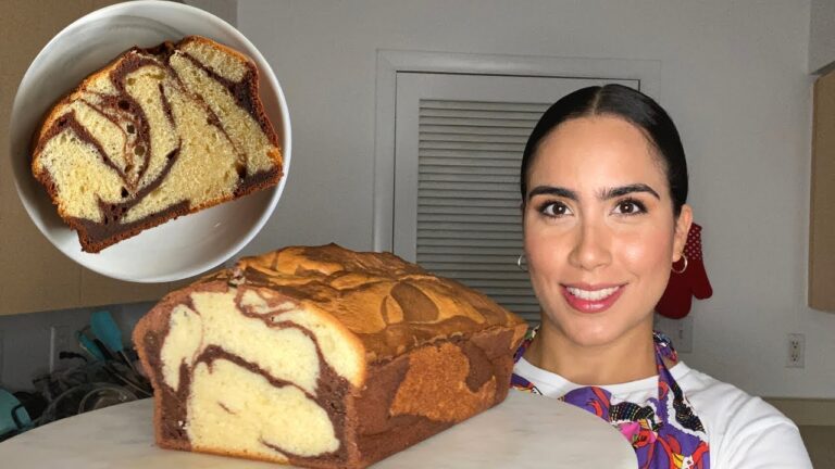 Delicioso panque marmoleado: receta y consejos infalibles
