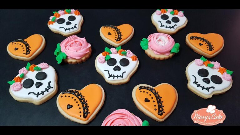 Deliciosas galletas para celebrar el Día de Muertos
