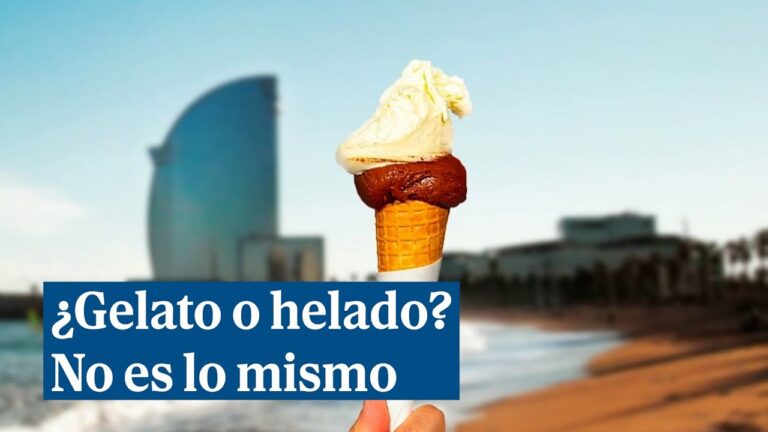 Todo lo que necesitas saber sobre el gelato
