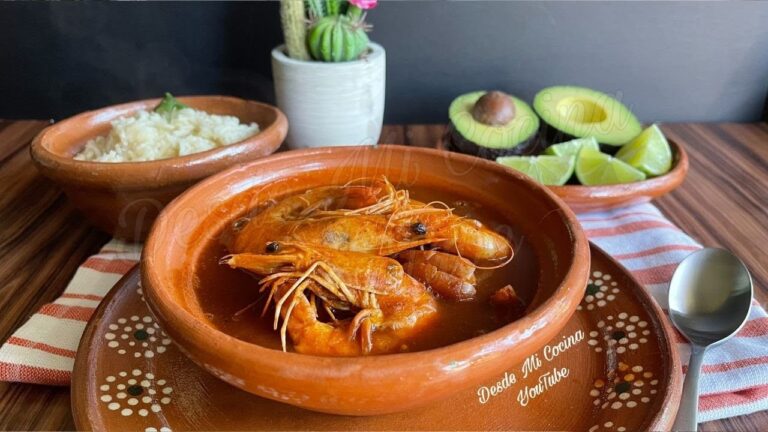 Receta deliciosamente auténtica de chilpachole de camarón