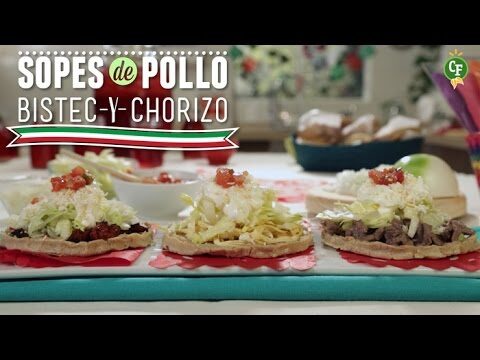 Sabrosas Sopes de Bistec: Receta Deliciosa y F&aacute;cil de Preparar