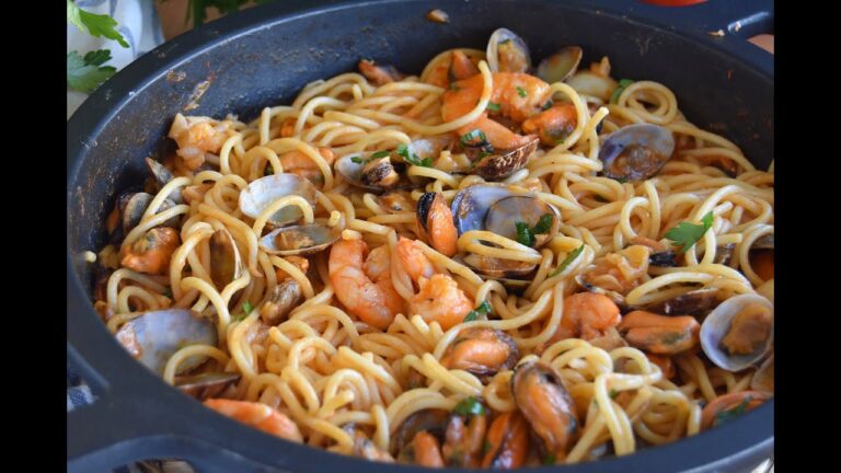 Deliciosa receta de pasta marinera: Sabores del mar en tu plato