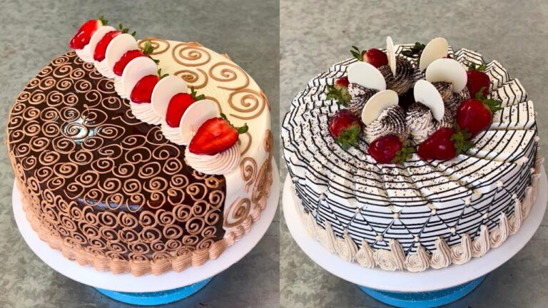Ideas para pasteles decorados de forma sencilla