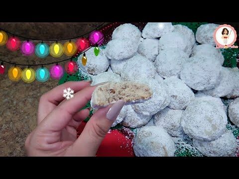 Deliciosas galletas de nieve mexicanas: receta tradicional y f&aacute;cil de hacer