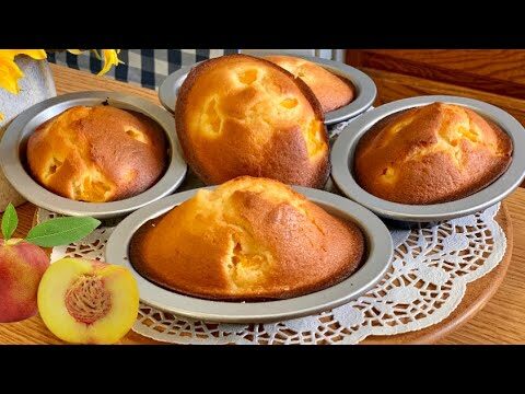 Delicioso pan de durazno: receta f&aacute;cil y deliciosa