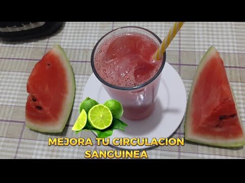 Beneficios del licuado de sandía con limón