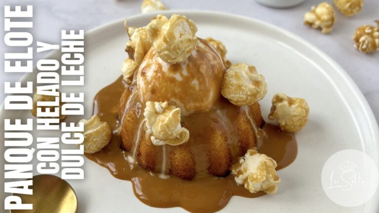 Delicioso Pan de Elote con Helado de Vainilla: Receta Infalible
