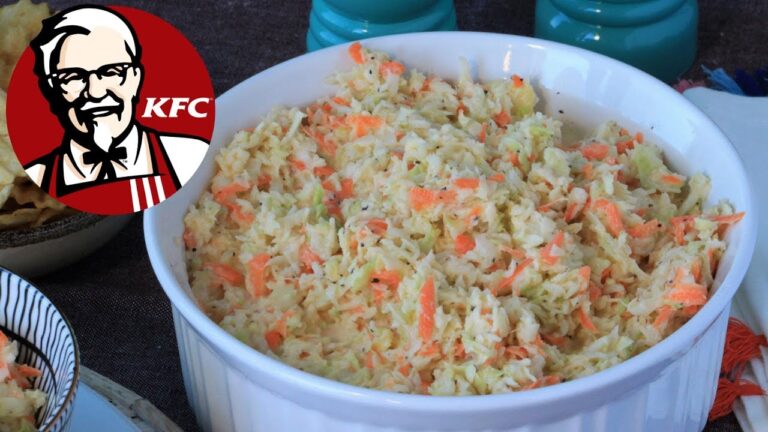 Receta de Ensalada de Repollo al Estilo KFC