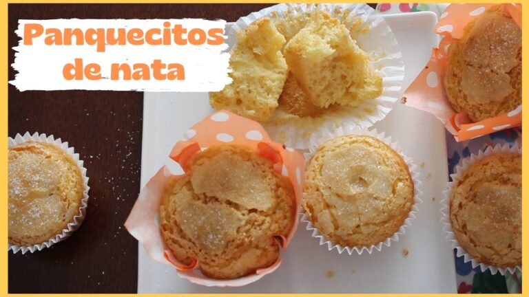 Deliciosos panquecitos de nata: receta f&aacute;cil y r&aacute;pida