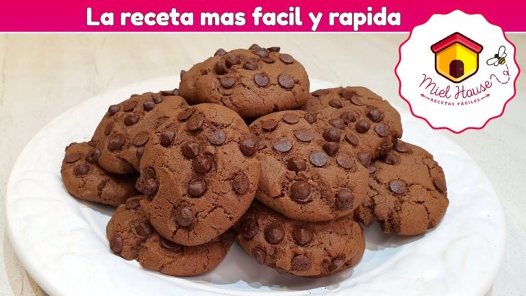 Deliciosas galletas de chocolate: la receta perfecta