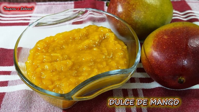 Dulce de Mango: Delicia Tropical en un Bocado