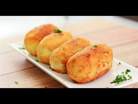 Delicioso relleno de papa con queso