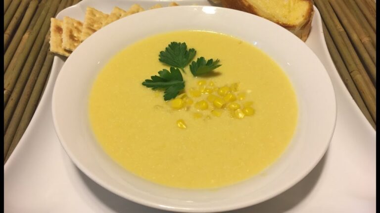 Receta de Crema de Maíz: Sencilla y Deliciosa