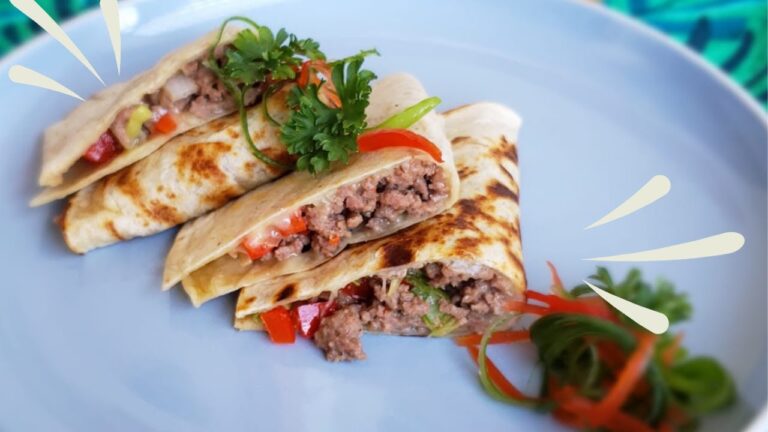 Deliciosas quesadillas de carne molida: receta fácil y sabrosa
