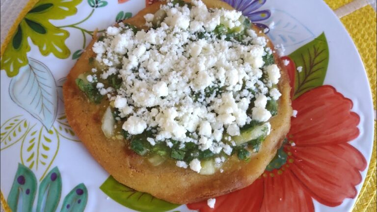 Deliciosas gorditas de frijol estilo Veracruz