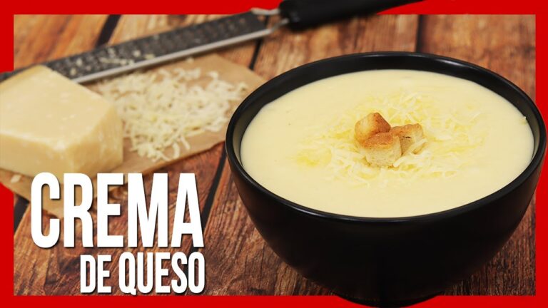 Cómo hacer crema de queso: Receta fácil y deliciosa