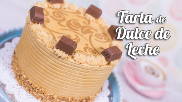 Torta de dulce de leche: Delicia irresistible