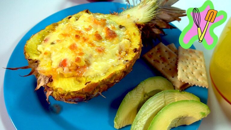 Receta deliciosa de Pina con Camaron: ¡Sabor tropical en cada bocado!