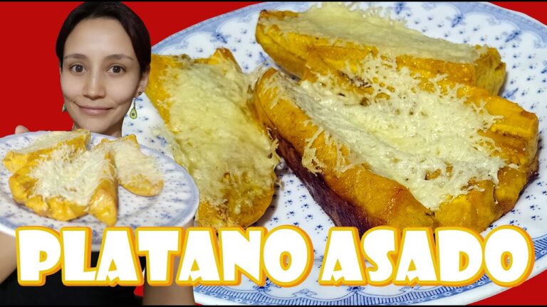 Pl&aacute;tano Asado al Horno: Receta Sencilla y Deliciosa