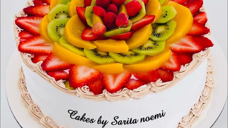 Decoración de pasteles con frutas naturales: Guía completa