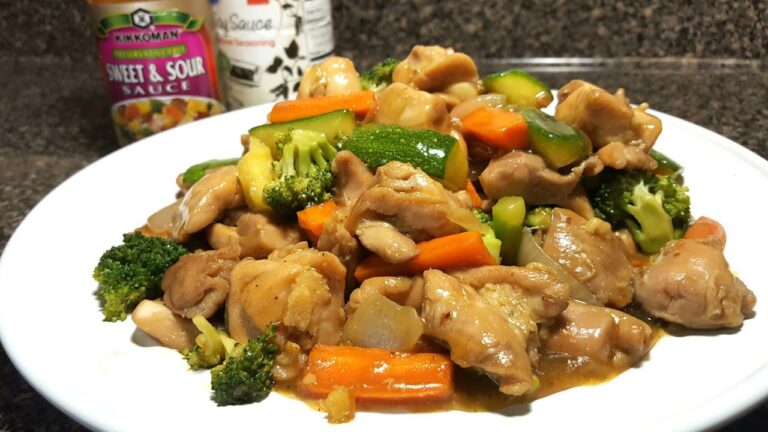 Pollo con Verduras al Estilo Chino: Receta Optimizada