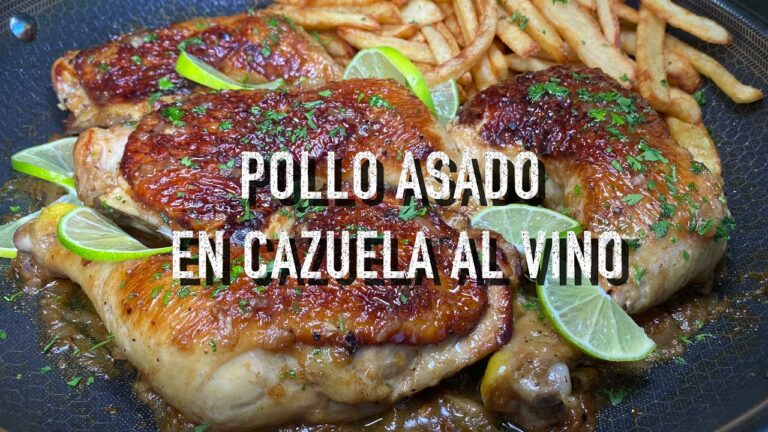 Pollo Asado en Cazuela: Receta F&aacute;cil y Deliciosa