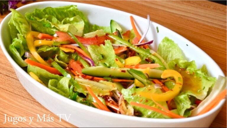 7 deliciosos aderezos para ensaladas verdes que debes probar