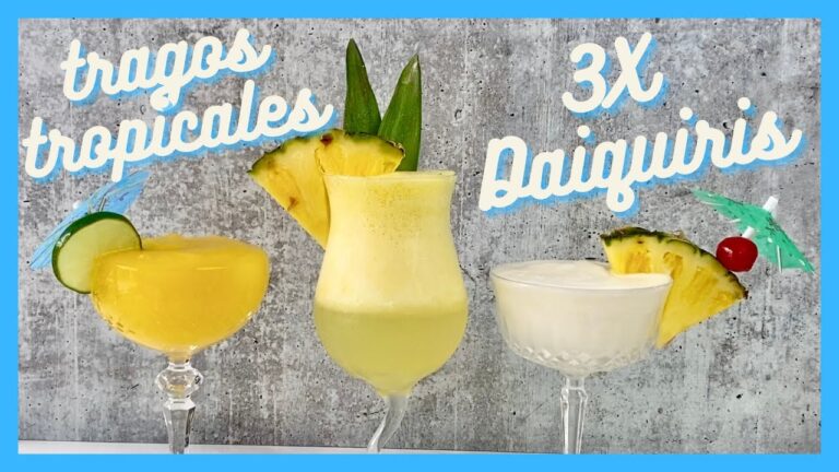 Deliciosas Bebidas Tropicales: Refrescante Sabor en Cada Sorbo