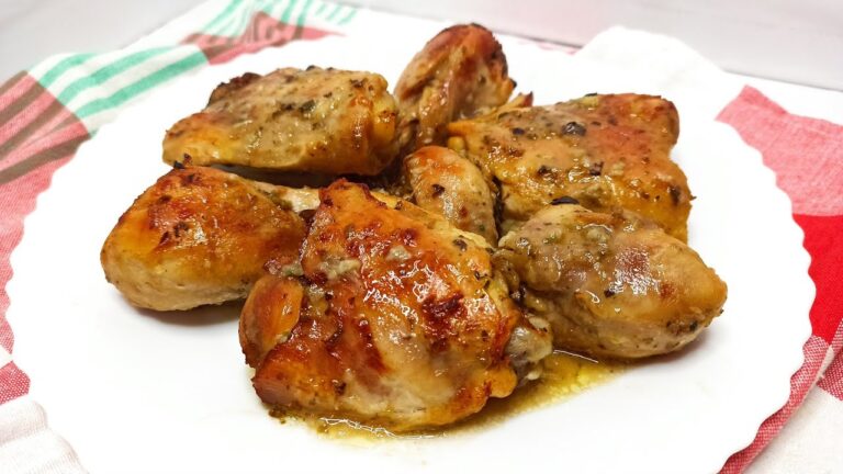 Pollo a la mostaza al horno: receta fácil y deliciosa