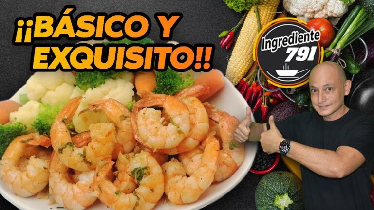 Cómo hacer camarones al mojo de ajo
