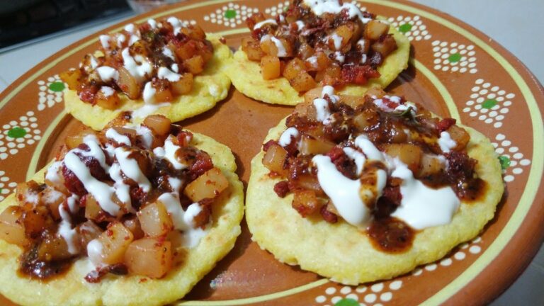 Deliciosas gorditas de papa con chorizo: receta fácil y sabrosa