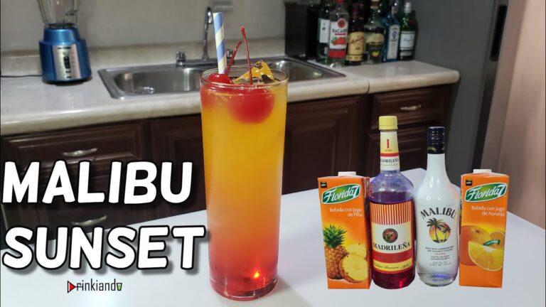Malibú con Jugo de Piña: Una Deliciosa Combinación Veraniega