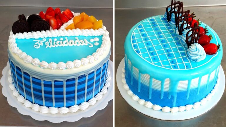 Deliciosos pasteles para el cumpleaños de papá