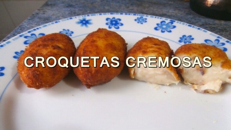 Receta f&aacute;cil para hacer croquetas de pollo