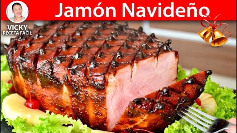 Receta deliciosamente navideña: Jamón al horno