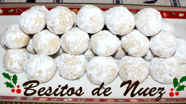 Receta de Besitos de Nuez