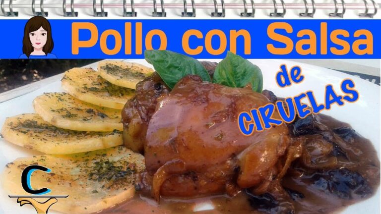 Receta deliciosa de pollo a la ciruela pasa