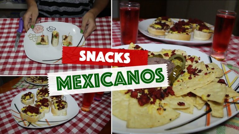 Deliciosos aperitivos mexicanos para tus fiestas