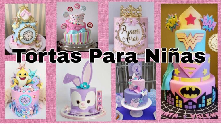 Ideas creativas de pasteles para niñas