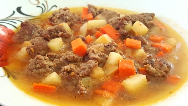 Receta de Picadillo de Res con Papa y Zanahoria