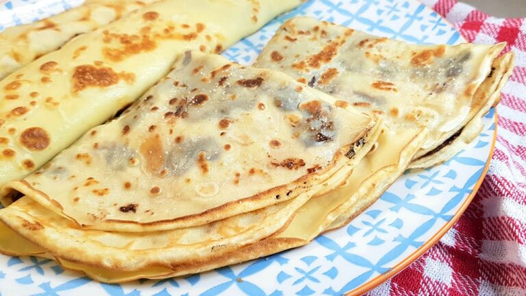 Cómo hacer crepas con harina de trigo
