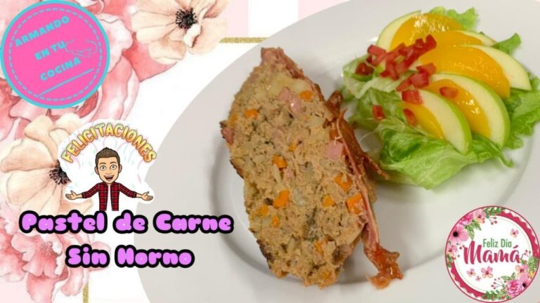 Receta fácil: Pastel de carne en la estufa