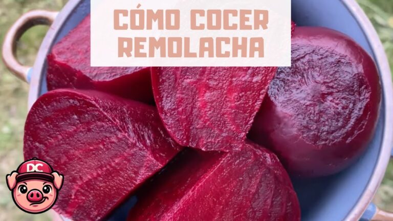 C&oacute;mo cocer betabel: t&eacute;cnicas y consejos