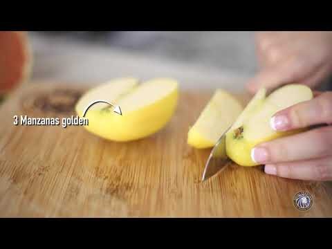 Beneficios del jugo de manzana verde y fresa