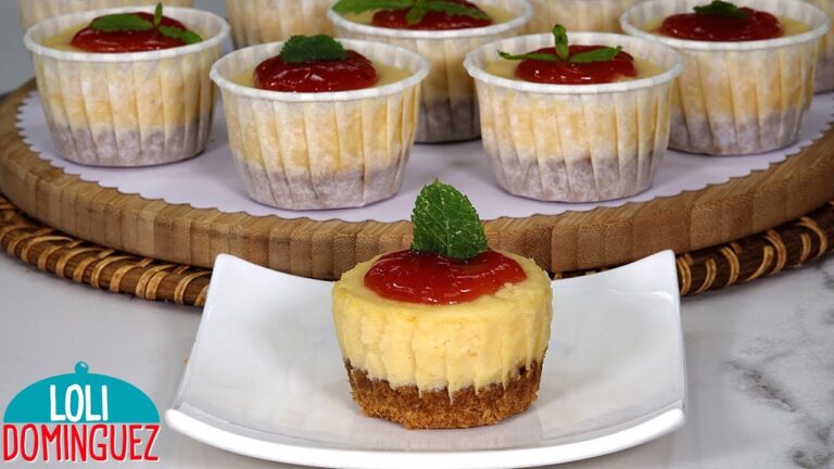 Mini Cheesecakes: Cómo Prepararlos Paso a Paso